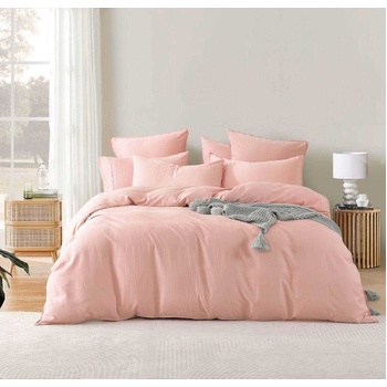 Bamboo Linen Pink [SIZE: King Size Pillow Case]