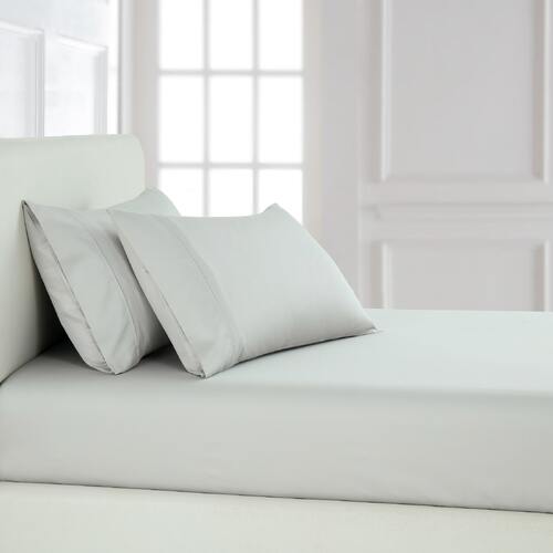 1000TC Cotton Rich Fitted pillowcase Combo Silver