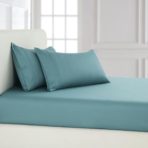 1000TC Cotton Rich Fitted pillowcase Combo Arctic