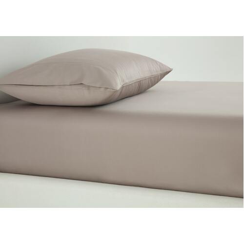 1000TC Cotton Rich Fitted pillowcase Combo Mushroom