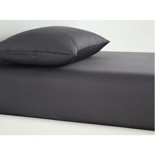 1000TC Cotton Rich Fitted pillowcase Combo Charcoal
