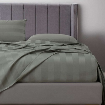Bespoke 1200TC Fitted Sheet Shadow Queen Bed Extra Depth
