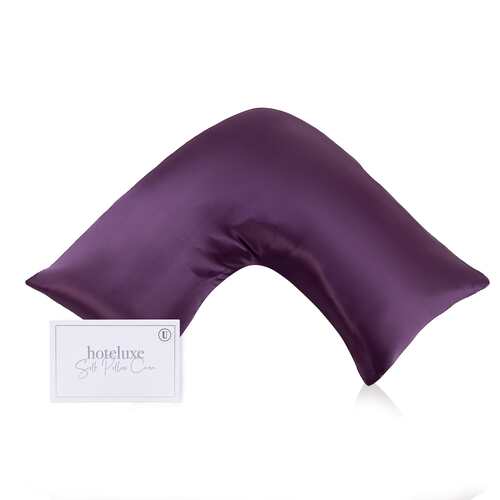 Silk U-Pillowcase Purple