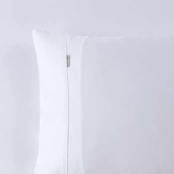 King Size Pillow Case White 400TC