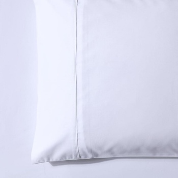 400TC Queen Size Pillow Case (PAIR) White