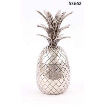 Decorative Pineapple Sculpture Nickel Finish (RK2024)