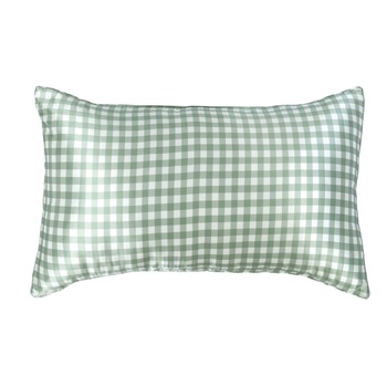 Silk Standard Pillowcase Urban Grid Green