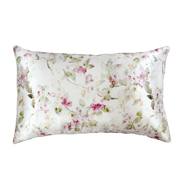 Silk Standard Pillowcase Rosy Haze