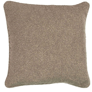 Boucle European Pillowcase - Chocolate