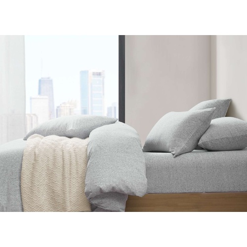 Jersey Fitted Sheet Grey