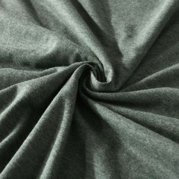 Jersey Flat Sheet Olive Green [SIZE: King Bed]