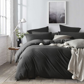 Jersey Charcoal [SIZE: European Pillow Case]