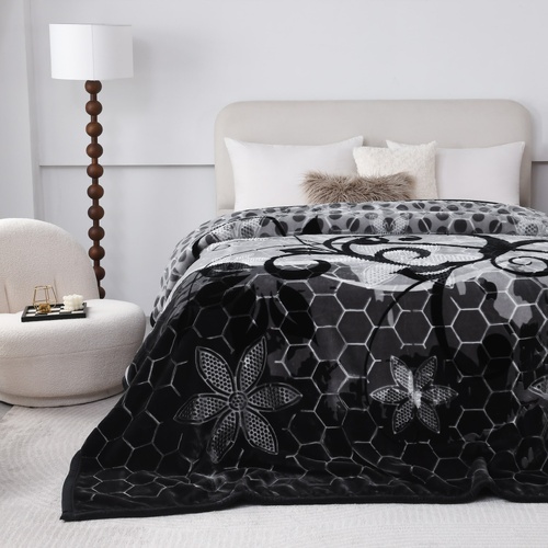 Printed Mink Blanket Astrid