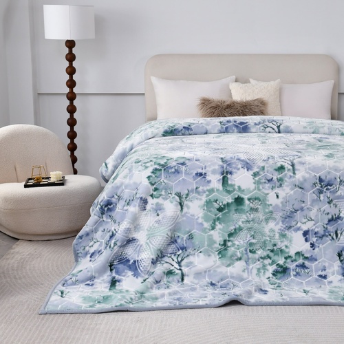 Printed Mink Blanket Serenity
