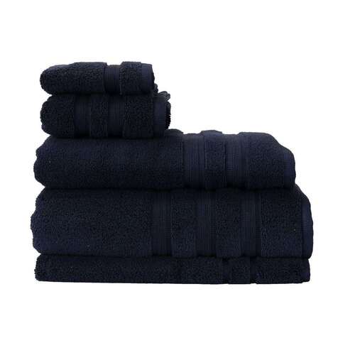 Cotton Towel Range Navy