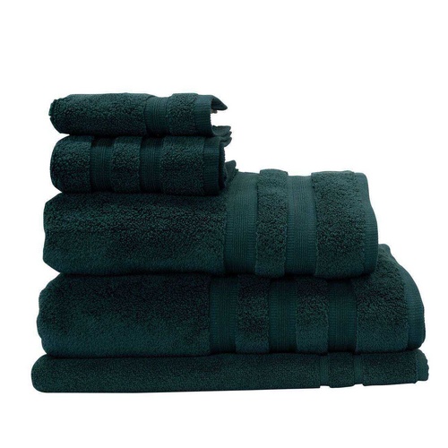 Cotton Towel Range Ochre Teal